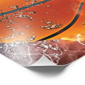 Basketball Fotodruck (Ecke)