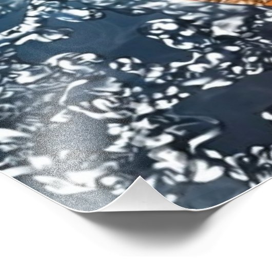 Basketball Fotodruck (Ecke)