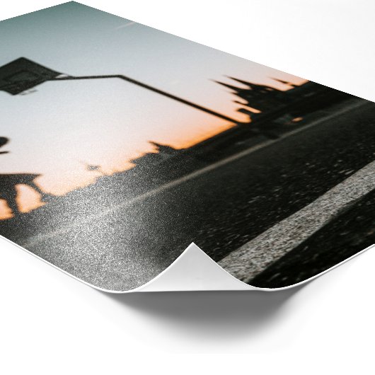Basketball Fotodruck (Ecke)