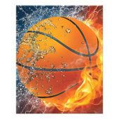 Basketball Fotodruck (Vorne)