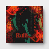 BASKETBALL FOTOPLATTE (Vorderseite)