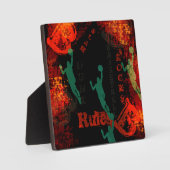 BASKETBALL FOTOPLATTE (Vorderseite)