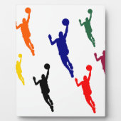 BASKETBALL FOTOPLATTE (Vorderseite)