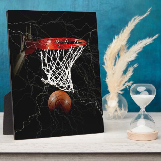 Basketball Fotoplatte (Seite)