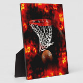 Basketball Fotoplatte (Seite)