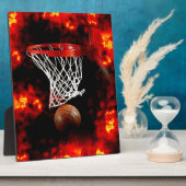 Basketball Fotoplatte (Seite)
