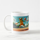 Basketball Frog Tasse zweiseitig (Links)