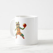 Basketball Frog Tasse zweiseitig (Vorderseite Links)