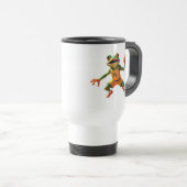 Basketball Frosch Reisebecher zweiseitig (VorderseiteRechts)