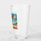 Basketball Froschglas Glas (Links)
