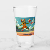 Basketball Froschglas Glas (Vorderseite)