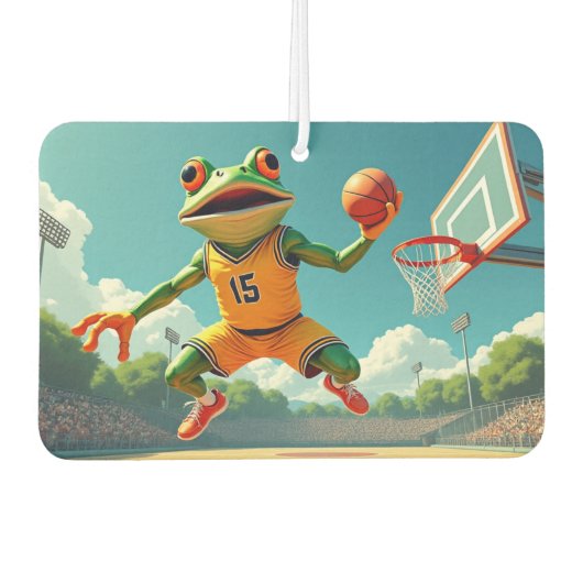 Basketball Froster Autolufterfrischer (Vorderseite)