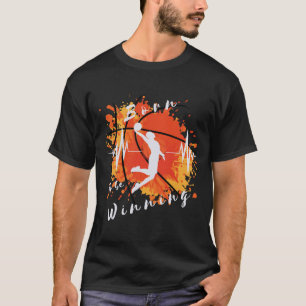 Basketball Funny Geboren, um Sportdesign zu gewinn T-Shirt