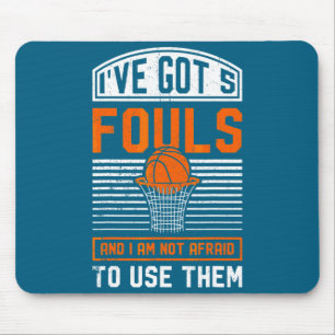 Basketball für Coach Männer Jugend Baller Spieler Mousepad