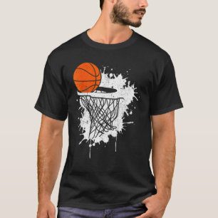Basketball für Coach Player Boys Girls Jugend B T-Shirt