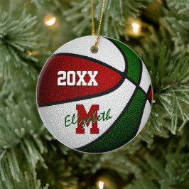 Basketball für Jungen Keramik Ornament