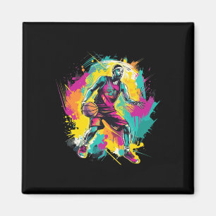 Basketball für Jungen Teens Kinder Männer Magnet
