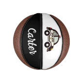 Basketball für Kleinkinder mit niedlichem Polizeiw (Vertikal)