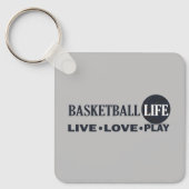 Basketball für Live-Liebe Schlüsselanhänger (Vorderseite)