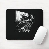 Basketball für Männer Frauen Mousepad (Mit Mouse)