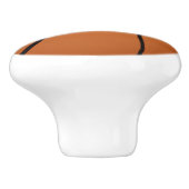 Basketball für Sportfans Keramikknauf (Seitenansicht)