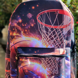 Basketball Galaxy Style Bedruckter Rucksack