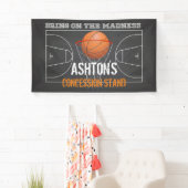 Basketball Geburtstag, Basketball Thema, Geburtsta Banner (Insitu)