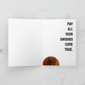 Basketball Geburtstag Karte (Innenseite)