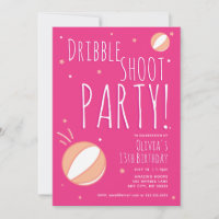 Basketball Geburtstag Personalisierte Party Einlad