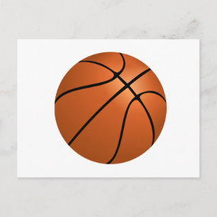 Basketball-Geburtstagsfeier-Thema Postkarte