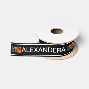 Basketball-Geburtstagsgeschenk, Basketballspieler Satinband