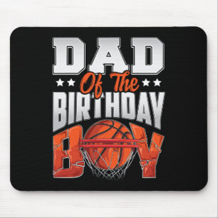Basketball-Geburtstagsjunge Vater Baller b-Tag Pa Mousepad