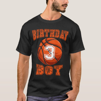 Basketball - Geburtstagskind 3 Jahre T-Shirt