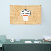Basketball Geburtstagspartei personalisiert Banner (Messeveranstaltung)