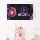Basketball Geburtstagsparty Banner (Insitu)