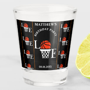 Basketball Geburtstagsparty, Basketball Player Schnapsglas