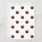 Basketball Geburtstagsparty Einladungen (Rückseite)