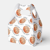 Basketball Geburtstagsparty Geschenkschachtel (Vorderseite)