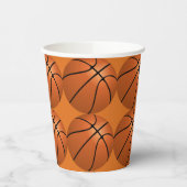 Basketball Geburtstagsparty Thema Pappbecher (Links)