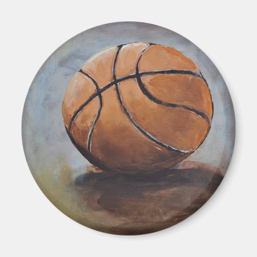 Basketball gefällig? magnet (Vorne)