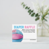 Basketball-Gender-Enthüllungskarte Begleitkarte (Stehend Vorderseite)