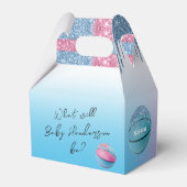 Basketball-Genderoffenbarung Geschenkschachtel (Rückseite)