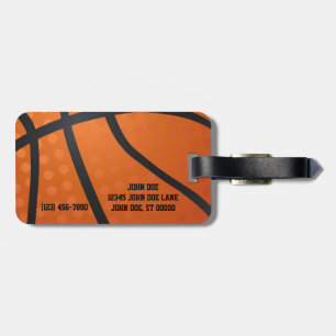 Basketball Gepäckanhänger