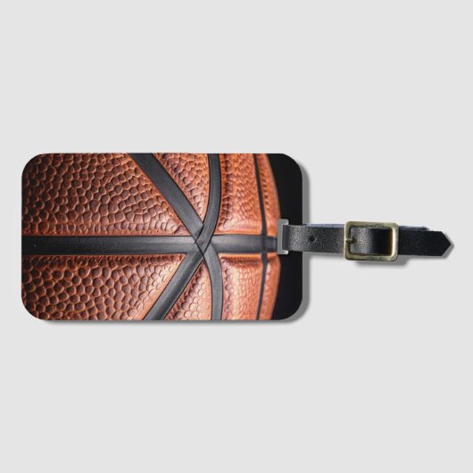 basketball gepäckanhänger (Vorderseite (Horizontal))