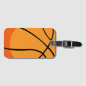 Basketball Gepäckanhänger (Vorderseite (Horizontal))