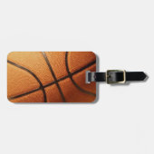 Basketball Gepäckanhänger (Vorderseite horizontal)