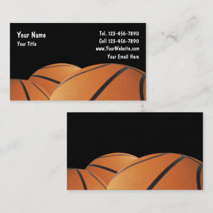 Basketball-Geschäftskarte Visitenkarte