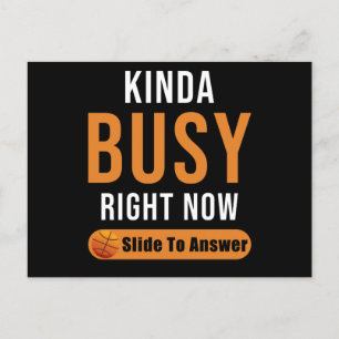 Basketball-Geschenk Funny Sprichwort Postkarte