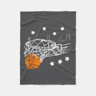 Basketball-Geschenk für Trainer Männer Jugend Ball Fleecedecke