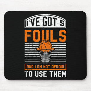 Basketball-Geschenk für Trainer Männer Jugend-Ball Mousepad